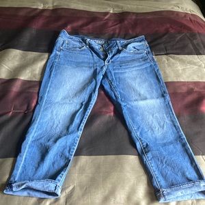 American eagle ladies artist crop jeans